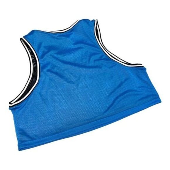 NEW Champion Reversible Mesh Tank Crop Top Spellout Floral Jersey Script‎ - Picture 5 of 6